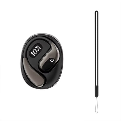 ABS Wireless AI Translation OWS Bluetooth Headset On-Ear Digital Display Soft Bow Stereo Bluetooth Headset for Clear Sound